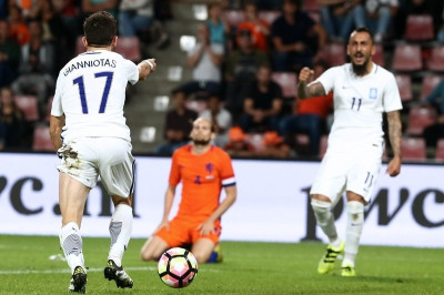 Ολλανδία - Ελλάδα: Το γκολ του Γιαννιώτα (video)