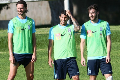 Εθνική Ελλάδας: Η προπόνηση στην Πορτογαλία (photos)