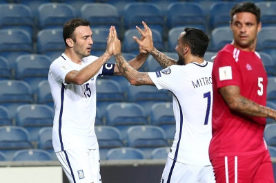 Γιβραλτάρ - Ελλάδα: Το γκολ του Τοροσίδη (video)