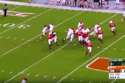 Αυτό είναι το πιο σκληρό tackling στο Football (video)