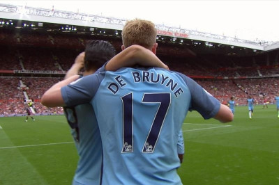 Μάντσεστερ Γιουνάιτεντ – Μάντσεστερ Σίτι: Το γκολ του Ντε Μπρούιν (video)