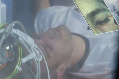 Κόντεψε να χάσει το μάτι του ο Φαν Πέρσι (videos)