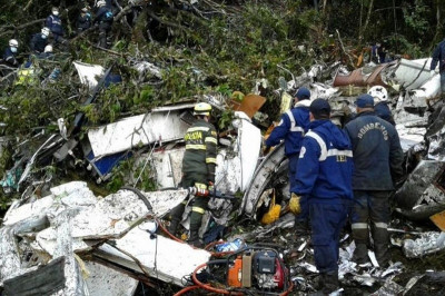 Κολομβία-τραγωδία: Ακρωτηριάστηκε το πόδι του τερματοφύλακα της Σαπεκοένσε