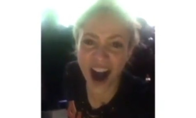 Η Shakira πανηγύρισε έξαλλα την πρόκριση μέσα στο Καμπ Νόου