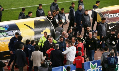 Το φύλλο αγώνα για το επεισόδιο στο πάγκο του Ολυμπιακού