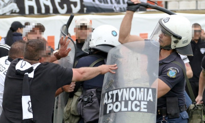 Καρέ-καρέ τα επεισόδια στο ΟΦΗ-Απόλλων Σμύρνης