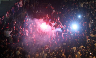 Τελικός Κυπέλλου 2017: Ξέφρενοι πανηγυρισμοί στον Λευκό Πύργο