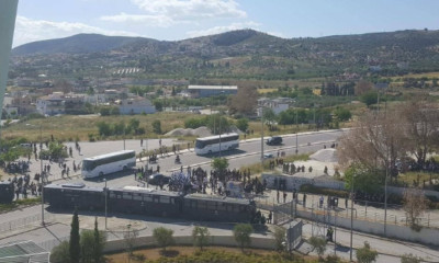 ΠΑΟΚ-ΑΕΚ: Η άφιξη των πρώτων οπαδών του «Δικεφάλου» του Βορρά (video)