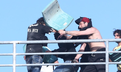 Τελικός Κυπέλλου: Απίστευτη ατάκα αστυνομικού στον Β’ παρατηρητή!