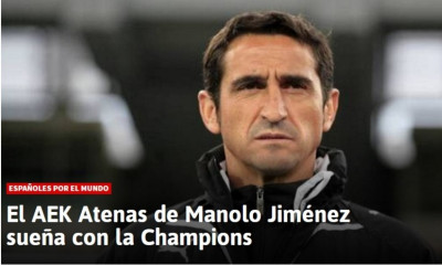Αφιέρωμα της AS σε Χιμένεθ: «Η ΑΕΚ ονειρεύεται το Champions League»