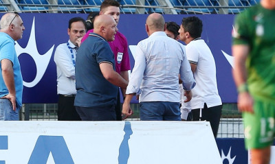 «Αρπάχτηκαν» και αποβλήθηκαν Λουτσέσκου-Ανιγκό! (pics)