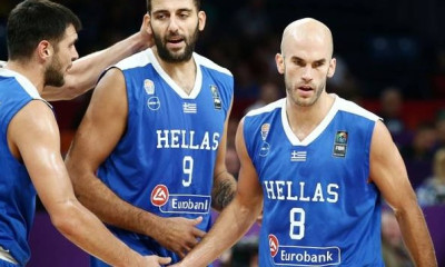 Ευρωμπάσκετ 2017: Τα βάζουν από παντού Καλάθης και Μπουρούσης (vid)