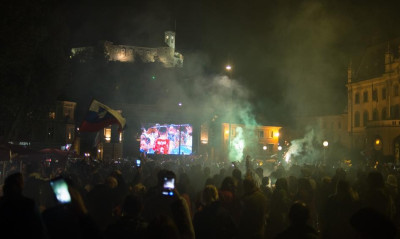 Ευρωμπάσκετ 2017: Τρελοί πανηγυρισμοί στην Σλοβενία για τον τίτλο (photos+videos)