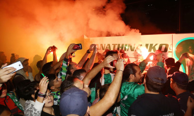 Παναθηναϊκός: «Κάηκε» το Αγρίνιο (pics+vids)