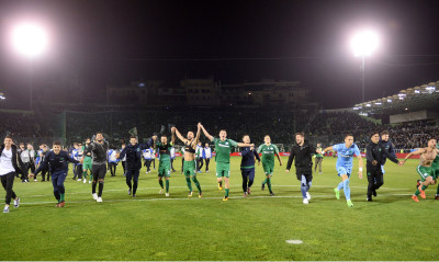 Παναθηναϊκός-Ολυμπιακός: Οι «τρελοί» πανηγυρισμοί μετά τον «πράσινο» θρίαμβο! (pics)