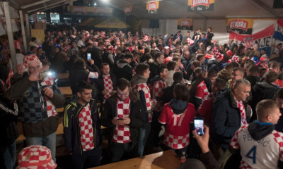 Κροατία-Ελλάδα: H ατμόσφαιρα στο «Μάξιμιρ» (pics,vid)