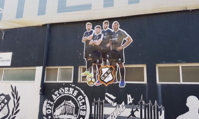 Το Γεντί Κουλέ «ντύθηκε» με πόστερ από τους παίκτες του ΟΦΗ! (pics)