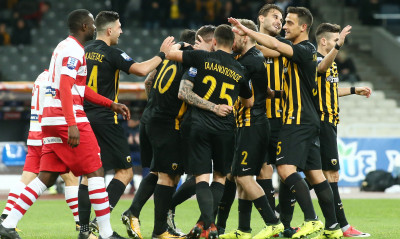 ΑΕΚ-Πλατανιάς: Το συγκλονιστικό μήνυμα στο ΟΑΚΑ για τους πληγέντες της Δυτικής Αττικής (photos)