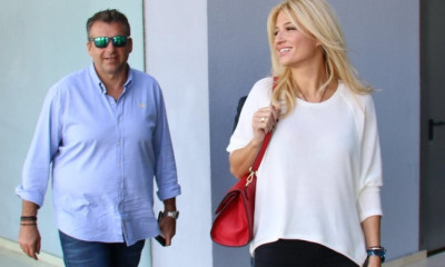 Θεοφάνεια 2018: Σκορδά - Λιάγκας: Δείτε τον γιο τους να βουτάει για τον σταυρό