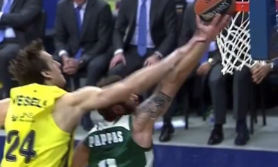 Ξένοι και Ολυμπιακοί ειδαν το φαουλ του Βέσελι στον Παππά! (photos)