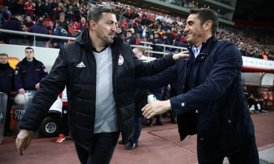 ΑΕΚ - Ολυμπιακός: Τα πλάνα Χιμένεθ και Γκαρθία (photos)