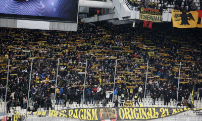 ΑΕΚ - Ντιναμό Κιέβου: Η καυτή «κιτρινόμαυρη» ατμόσφαιρα (photos+video)