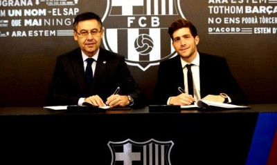 Ανανέωσε στην Μπαρτσελόνα ο Σέρχι Ρομπέρτο με απίστευτη ρήτρα! (photos)