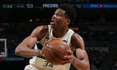 NBA: «Διπλός» Αντετοκούνμπο, τέταρτη σερί ήττα οι Μπακς (photos+video)