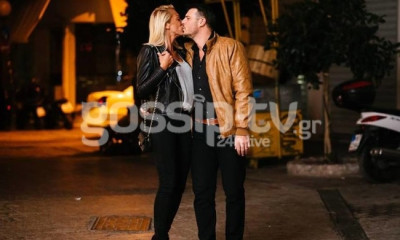 Γιαννιώτης - Χαλικιά: «Καυτά» φιλιά στη μέση του δρόμου για το ερωτευμένο ζευγάρι