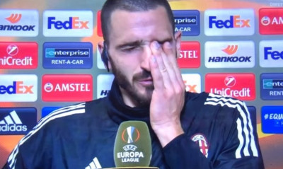 Μίλαν: Δάκρυσε ο Μπονούτσι για Αστόρι! «Δεν μπόρεσα να του πω αντίο» (video)