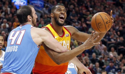 NBA: Ήττα για Κουφό και Κινγκς στην Γιούτα (photos+video)