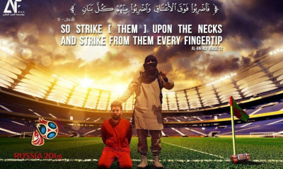 Σοκ στο παγκόσμιο ποδόσφαιρο από αφίσα του ISIS με τον Μέσι αιχμάλωτο! (photos)