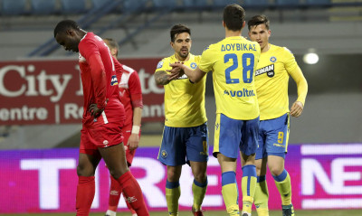 Αστέρας Τρίπολης-Πλατανιάς 4-0: Τα γκολ και οι φάσεις του αγώνα (video)