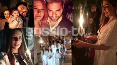 H Ανάσταση των σταρ της ελληνικής σοουμπίζ, οι ευχές και οι φωτογραφίες στα social media