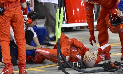 Το μήνυμα του μηχανικού της Ferrari που πάτησε ο Ραϊκόνεν (photo+video)