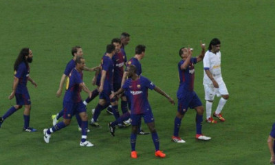 Ζιοβάνι από τα παλιά: Γκολαρα με τους θρύλους της Μπαρτσελόνα! (video)