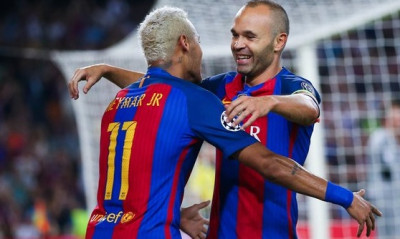 Το συγκινητικό μήνυμα του Νεϊμάρ σε Ινιέστα: «Δάσκαλε…σε ευχαριστώ» (photo)