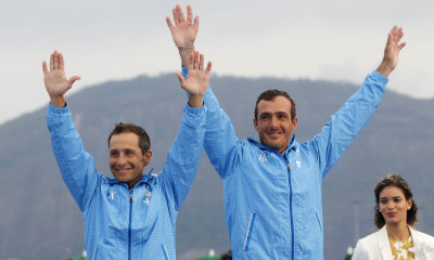 Ιστιοπλοΐα: Δυνατή εκκίνηση για Μάντη και Καγιαλή