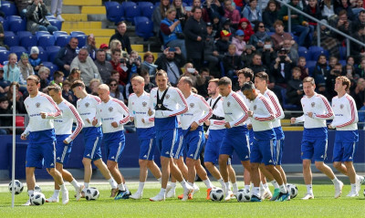 Μουντιάλ 2018: «Έπεσαν» τα τσιμέντα στην προπόνηση της εθνικής Ρωσίας!