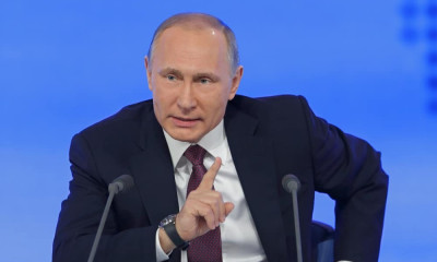 Παγκόσμιο Κύπελλο Ποδοσφαίρου 2018: Ο Πούτιν διέκοψε τη συνέντευξη Τύπου του Τσερτσέσοφ (videos)