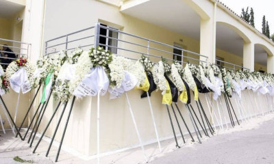 Το τελευταίο αντίο στον Κώστα Πολίτη