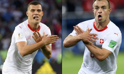 Παγκόσμιο Κύπελλο Ποδοσφαίρου 2018: Αυτή είναι η τιμωρία των Ελβετών για το σχηματισμό του αλβανικού