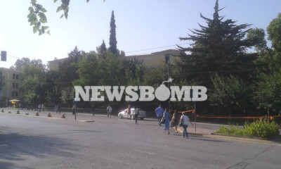 Συναγερμός στην Ευελπίδων - Εντοπίστηκε ύποπτο αντικείμενο (photos)