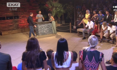 Survivor 2 Ημιτελικός: Τους γλέντησε για τα καλά ο Σάκης. Δείτε τι έκανε σε Χάρο-Εύη