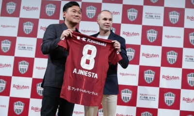 Ο Ινιέστα κάνει ντεμπούτο στην Ιαπωνία
