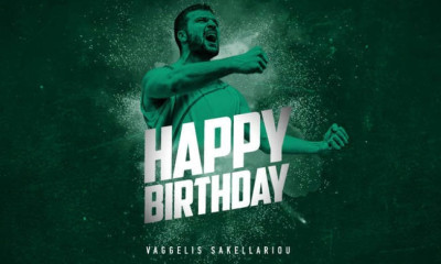 Παναθηναϊκός: Οι ευχές της ΚΑΕ στον Σακελλαρίου (photo)