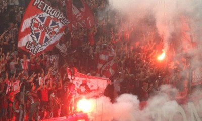 Επεισόδια στη Θύρα 7 πριν το Ολυμπιακός-Λουκέρνη (video)