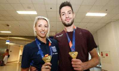 Επέστρεψαν στην Ελλάδα Παπαχρήστου και Τεντόγλου (photos)