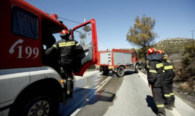 Ο χάρτης πρόβλεψης κινδύνου πυρκαγιάς για την Παρασκευή 17/8 (photo)