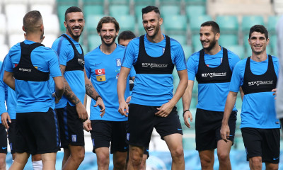 Εθνική Ελλάδας: Η βόλτα των παικτών στο Ταλίν (video)